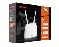 TENDA 4G06 N300 Wi-Fi 4G VoLTE 3 PORT Antenli Router